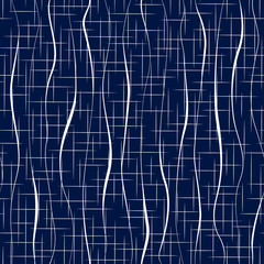 Wall Mural - abstract design color trends. repeating stylish background trendy blue color. seamless pattern. back