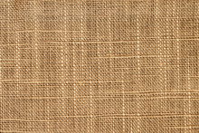 Texture of natural canvas, sackcloth or burlap, background, copy space