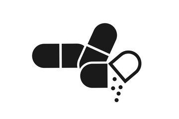 Antibiotics vector icon