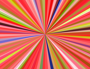 Wall Mural - Multicolored light spreading in a beautiful retro style. For backgrounds, banners, cards or messages - vector