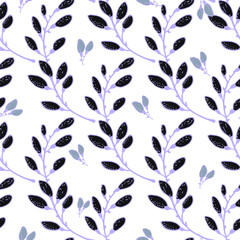  Cute flower pattern. Vector illustration drawn by hand for children's clothing, poster, textile, fabric, cover, wrapping paper. Scandinavian style.