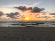 Sunrise over the ocean in North Miami Beach also known as Sunny Isles Beach 