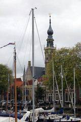 Wall Mural - Hafen in Veere, Zeeland