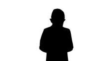 Silhouette Boy With Telephone Free Stock Photo - Public Domain Pictures