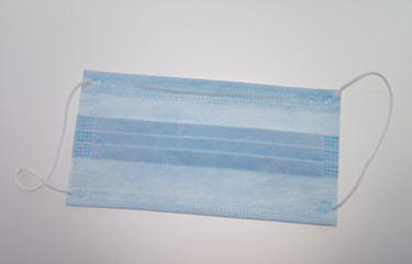 Blue medical mask,Coronavirus disease (COVID-19)