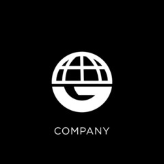 Wall Mural - g globe abstract business logo