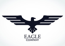 Elegant Eagle Symbol Logo