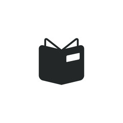 Poster - Book icon template color editable. Book symbol vector sign isolated on white background illustration for graphic and web design.