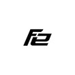 © euforia - FE F E Letter Initial Logo Design