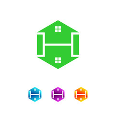 home logo icon design vector