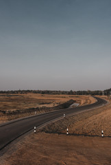 Wall Mural - road in desert