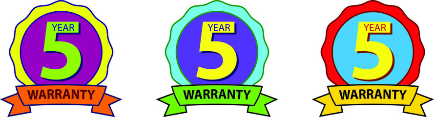 Wall Mural - Warranty icon