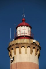 Wall Mural - Beautiful and colossal Aveiro beach lighthouse