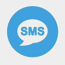 Sms Icon Vector Illustration And Symbol For Website And Graphic Design