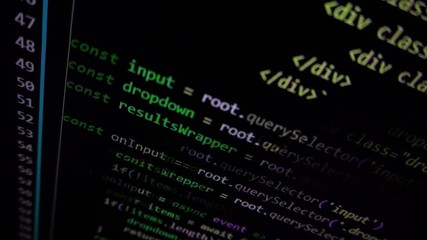code in react javascript down to top concept