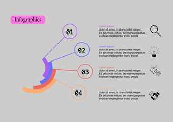 Timeline infographics design vector template and marketing icons for illustration.