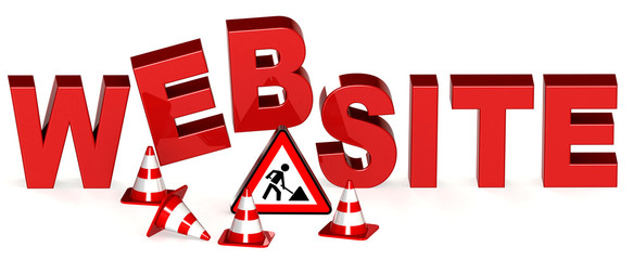 Website Baustelle