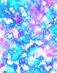 Wall Mural - Galaxy background with colorful abstract texture Cosmic stars Illustration for artwork, party flyers, posters, banners