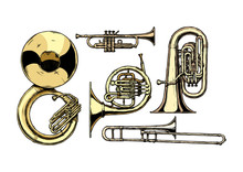 Brass Musical Instrument