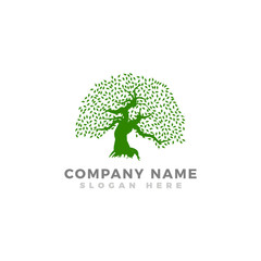 Modern vector Tree logo template