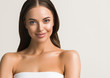© Utkamandarinka - Natural beauty woman cace healthy skin care portrait
