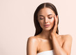 © Utkamandarinka - Natural beauty woman cace healthy skin care portrait