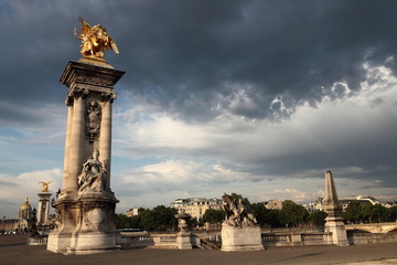 Canvas Print - Pont Alexandre III