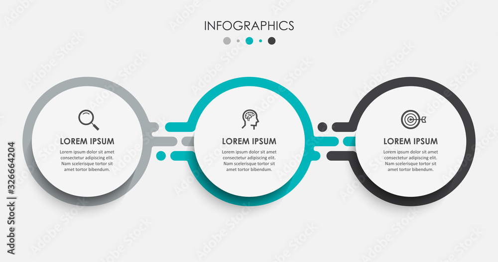 Vector infographic template Stock Vector | Adobe Stock