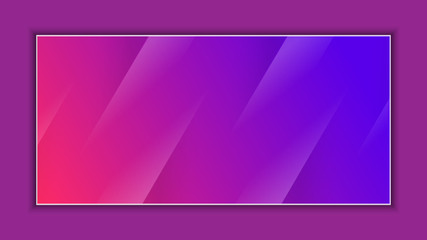 Wall Mural - trendy landing page, gradient abstract vector background