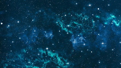 Wall Mural - planets and galaxy, cosmos, physical cosmology, science fiction wallpaper.