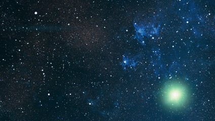 milky way galaxy with stars and space dust in the universe