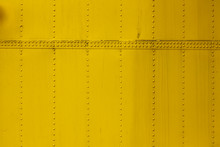 Yellow Aircraft Fuselage Or Wing  Background