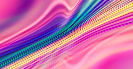 Wall Mural - Abstract geometric graphic design gradient waves