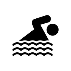 Sticker - swimmer