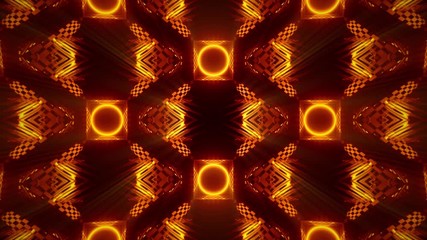 Wall Mural - futuristic animated pattern 3d render animation loop