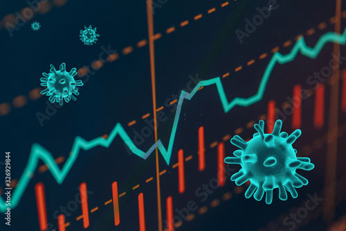 Fotografía The coronavirus sinks the global stock exchanges.