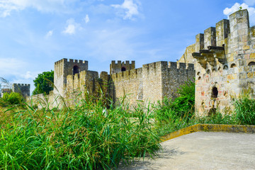 Wall Mural - Exterior of the old fortress requiring restoration in the city of Smederevo, Serbia.