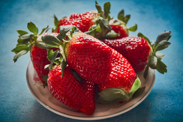 delicious strawberries from spain ready to eat