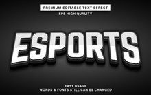 Esports Text Style Effect