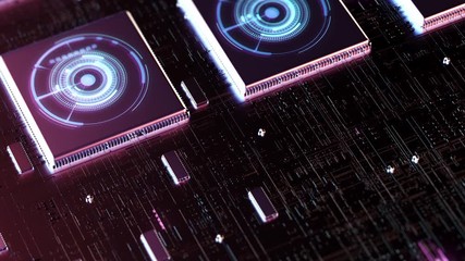 Technology background/Technology background of the abstract computer motherboard, can be used in the description of technological processes, science.