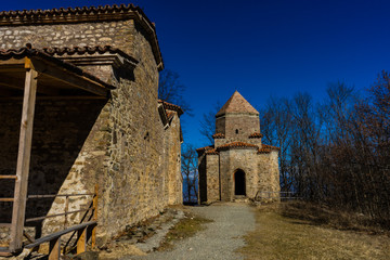 Wall Mural - Famous georgian landmark Dzveli or Old Shuamta