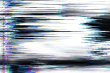 Wall Mural - glitch no signal background pixel noise, digital pattern.