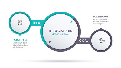 Vector infographic template