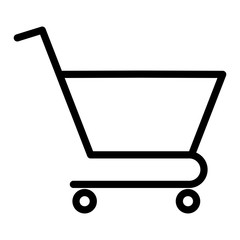 shopping cart icon vector template