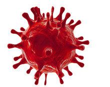 3D Rendering, Coronavirus 2019, The Concept Of The Epidemic Of Corona, Dangerous Viruses And Dangerous Influenza.