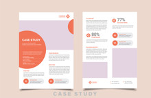 Case Study Template With Minimal Design