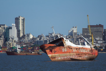 ship in port