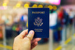 © Joshua - United States Of America Passport At Airport Security Lines