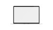 © Knut - Laptop with transparent screen. Computer to use as template in mockup or presentation. Realistic vector illustration.