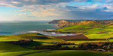 Kimmeridge And The Dorset Coastline From Swyre Head